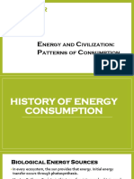 Chapter 8 History of Energy Consumption