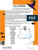 Halloween - Worksheets Miss Angie