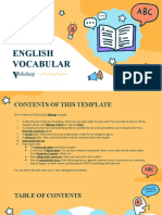 English Vocabulary Workshop - by Slidesgo