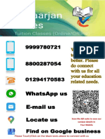 Digital Business Card Vidhyaarjan Classes