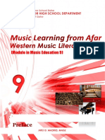 JHS Music Ed. 9 Module1 - Medieval and Renaissance Period Music - Revised July 2021