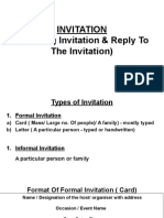 Invitation - Xii