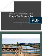 Dimensionamento - Etapa 2 - Floculação