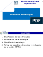 Formulacion de Estrategias