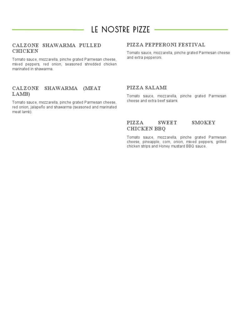 Proposal Pizza Bella Di Nonno October 2022 PDF