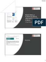 Lec 1 Pasos para Planificar Un Estudio en Salud