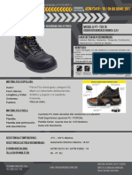 Ficha Técnica Zapatos de Seguridad