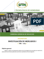 Modulo III Investigacion de Mercados I