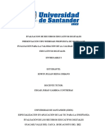 Trabajo 3 Creacion de Modelo de Evaluacion de Recursos Educativos Digitales