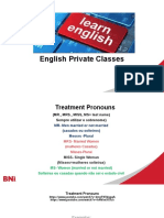 Inglês para Recepção Aula 4