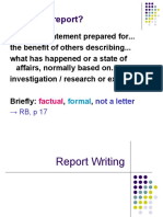 What Is A Report?
