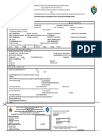 Planilla de Registro para La Defensa Integral de La Nación Inscripcion Militar