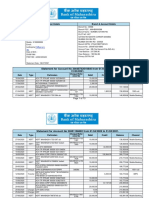 Kartik Vivek Johar Bank Statement