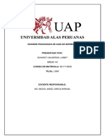 INFORME PSICOLOGICO Depresion