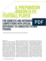 Physical Preparation of The Modern Elite Football Player