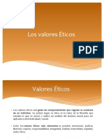 Los Valores Éticos