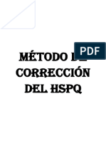 Método de Corrección Del HSPQ