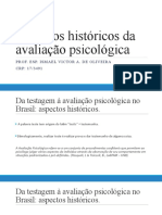 Aspectos Históricos Da Avaliação Psicológica - Aula 1