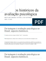 História da avaliação psicológica no Brasil