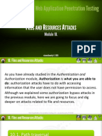 File and Resource Attacks