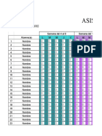 Asistencia estudiantes octubre