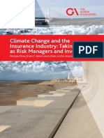 Climate Change and The Insurance Industry