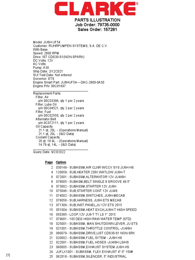 Despiece JU6H-UF54 - PE6068E010701 | PDF | Screw | Pipe (Fluid.