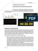 TP2 Rés L Sans Fil Commandes Et Programmation de Monitoring Du Signal WiFi