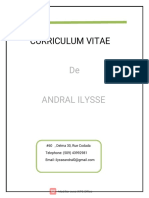 CV Andral Ilysse 2022