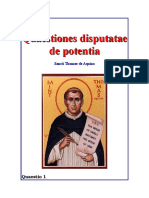 De Potentia (Sto. Tomás de Aquino)