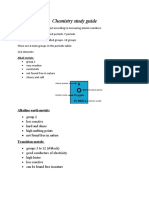 Chemistry Study Guide For Paye