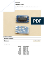 RS232-TTL Module MAX3232 (4691) Sunrom Electronics