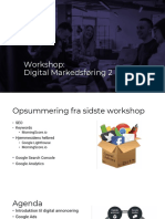 Digital Markedsføring - Workshop 2