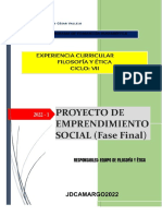 G7 - Proyecto Emprendimiento Social - Fase Final