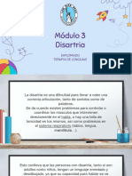 Módulo 3 - Disartria