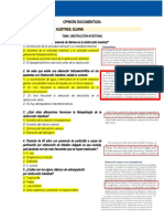 Opinión Documentada Alumna: Laboriano Albitres, Eliane: Tema: Obstrucción Intestinal