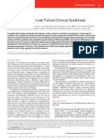 Acute On Chronic Liver Failure Clinical Guidelines.15