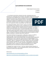 Responsabilidade socioambiental e desenvolvimento sustentável