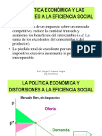 Ef. Social Efectos de Los Impuestos Indirectos