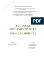 Derecho Ambiental - Evaluación 1 Primer Lapso