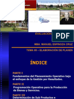 05 - Elaboración de Planes Operativos