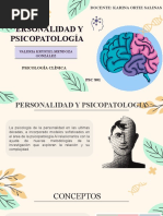 Personalidad y Psicopatologia
