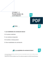 UD1.1 Modalidades de Contratación