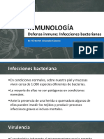 Clase 007b INMUNOLOGIA Infecciones Bacteriana 2022-1