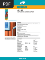 Tekaflex Pu 40 For Use in Construction