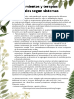 Documento A4 Papelería Bloc de Notas Acuarela Ilustrado Verde