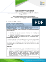 Guía de Actividades y Rúbrica de Evaluación - Unidad 1 - Tarea 1 - Reconocer Los Contenidos Temáticos y Propósitos de Curso