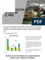 La tributación minera en el Perú