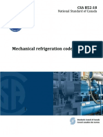 - Mechanical refrigeration code-CSA group (2018)
