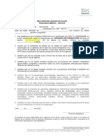 Declaración Jurada de Salud Vigilancia Covid19 - Sin Area